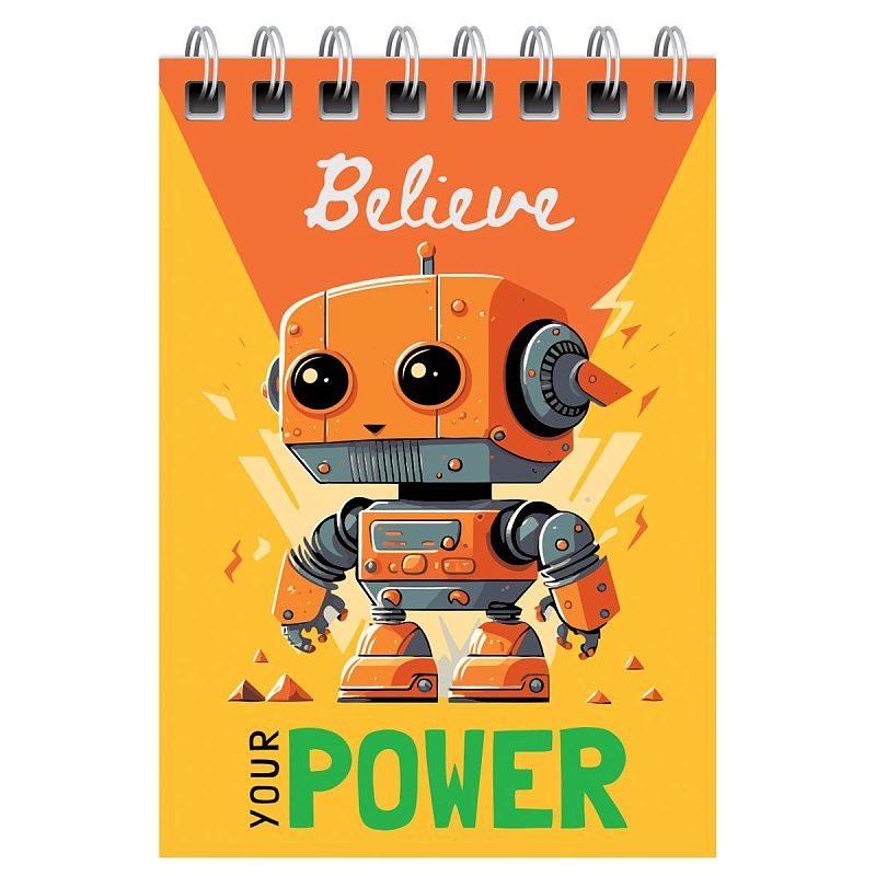 Блокнот А7 40л. на гребне BG "МИКС для мальчиков"