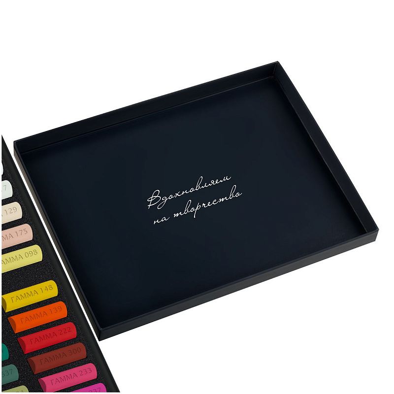 Пастель художественная Гамма, 36 цветов, картон. упак.