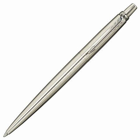 Ручка шариковая PARKER "Jotter Core Stainless Steel CT", пакет, 880892 