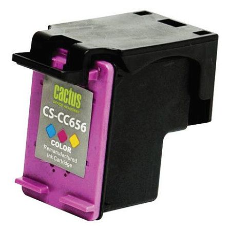 Картридж струйный CACTUS (CS-CC656) для HP OfficeJet J4580/J4660/J4680, цветной 