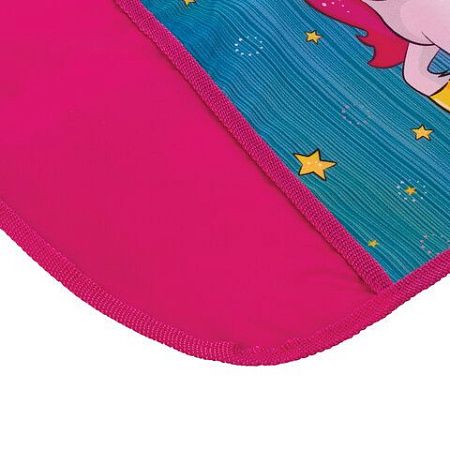 Набор для уроков труда ЮНЛАНДИЯ, клеенка ПВХ, фартук с нарукавниками, "Neon unicorn", 270197 