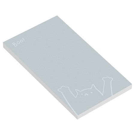 Блок для записей MESHU "Kat", 10*17см, 50л., на склейке