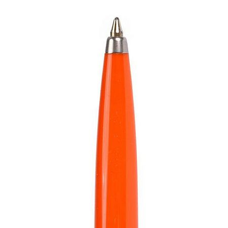 Ручка шариковая PARKER "Jotter Orig Orange", корпус оранжевый, детали хром, блистер, синяя, 2076054 
