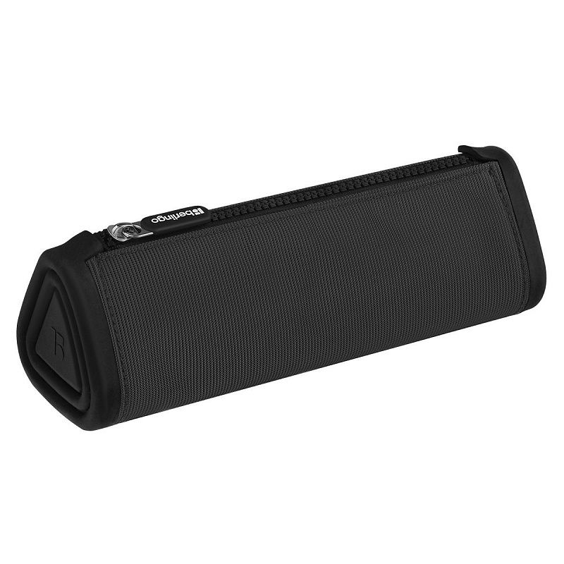 Пенал мягкий 1 отделение, 220*70*70 мм, Berlingo "Black", полиэстер