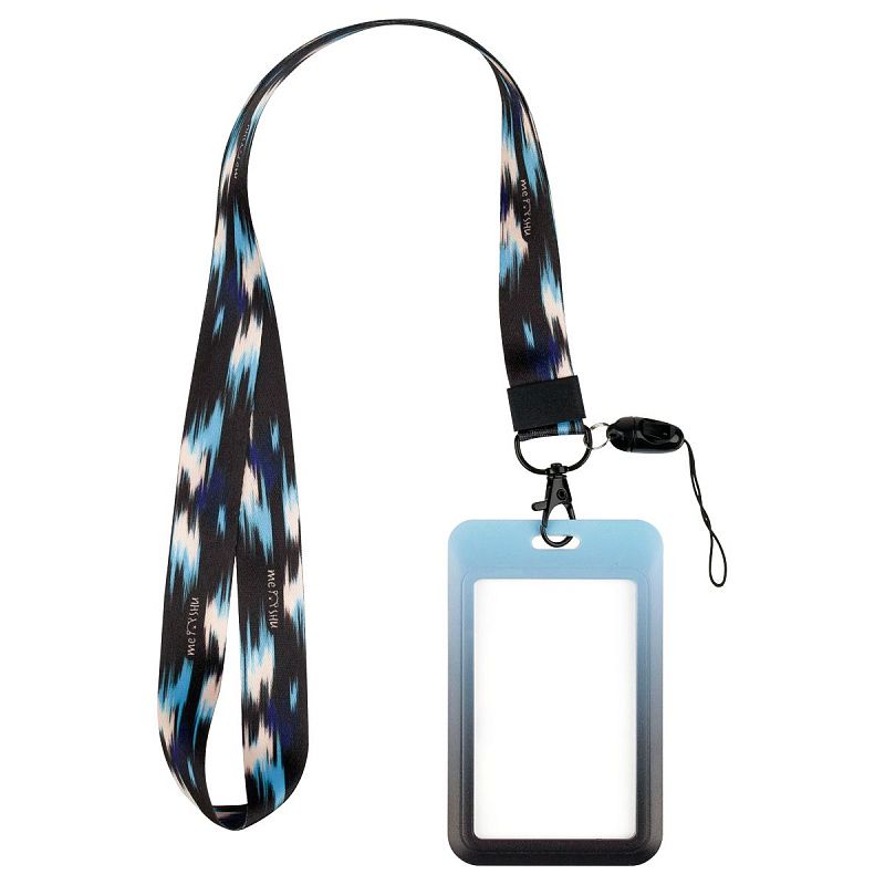 Бейдж вертикальный MESHU "Нежность", 110*70мм, лента с карабином, 2D печать, опп пакет, европодвес