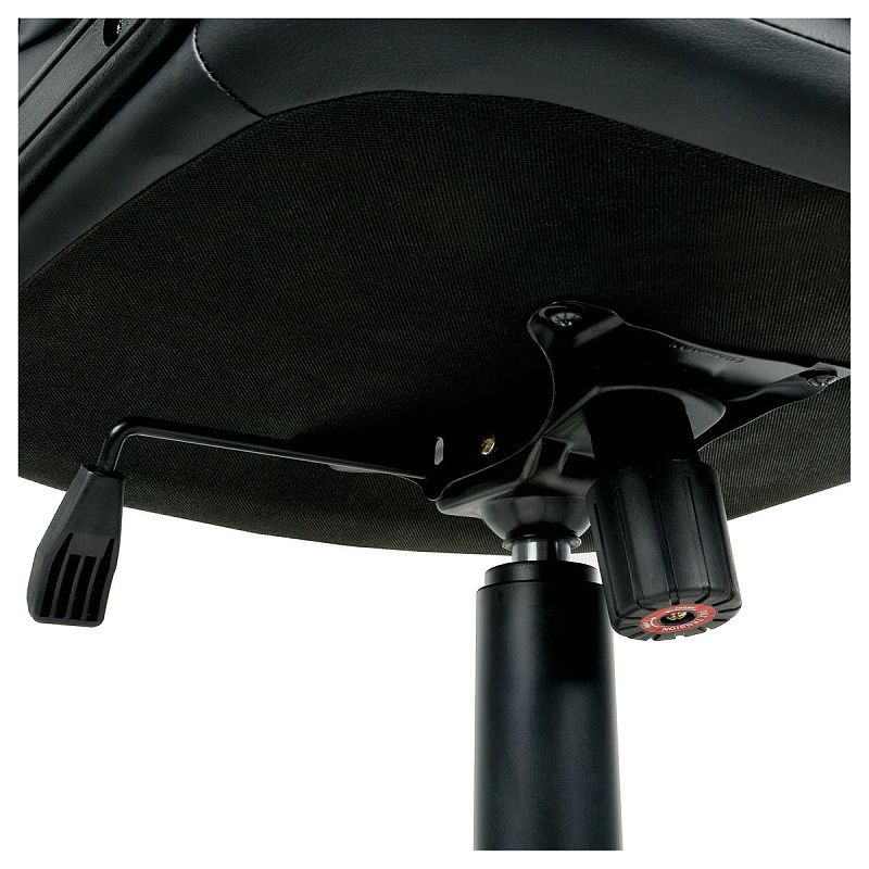 Кресло руководителя Helmi HL-E66 "Lines" LT, экокожа черная, механизм качания