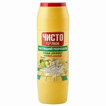 Чистящее средство порошок 400 г ЧИСТОЛЮБ "Яблоко", 2300054 