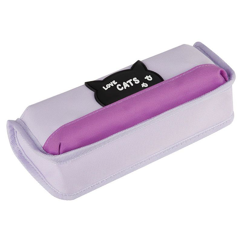 Пенал мягкий 215*90*55 MESHU "Cute Cat", полиэстер 