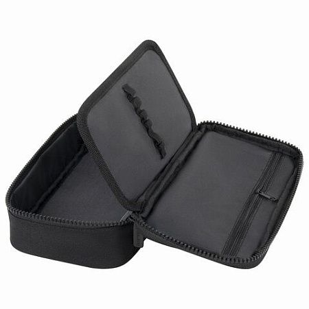 Пенал-органайзер BRAUBERG, 1 отделение, органайзер, полиэстер, 22х11,5x6см, черный, 272309 