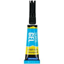 Клей секундный OfficeSpace "Super Gel", гель, 3г, лента