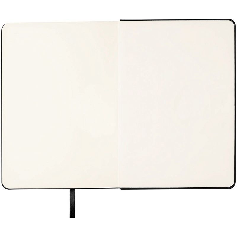 Скетчбук 80л., A5 Гамма "Студия", черный, твердая обложка, на резинке, слоновая кость, 140г/м2