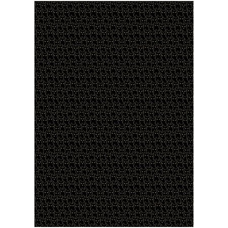 Упаковочная бумага глянц. 70*100см, MESHU "Ночь котов", 80г/м2