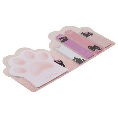 Флажки-закладки и самоклеящиеся блоки в наборе MESHU "Keep Cute", 20л., европодвес