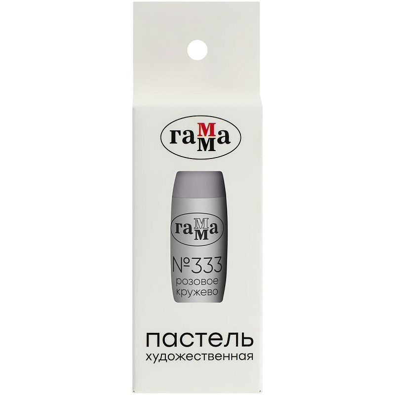 Пастель художественная Гамма, розовое кружево № 333, штучная, картон. упаковка