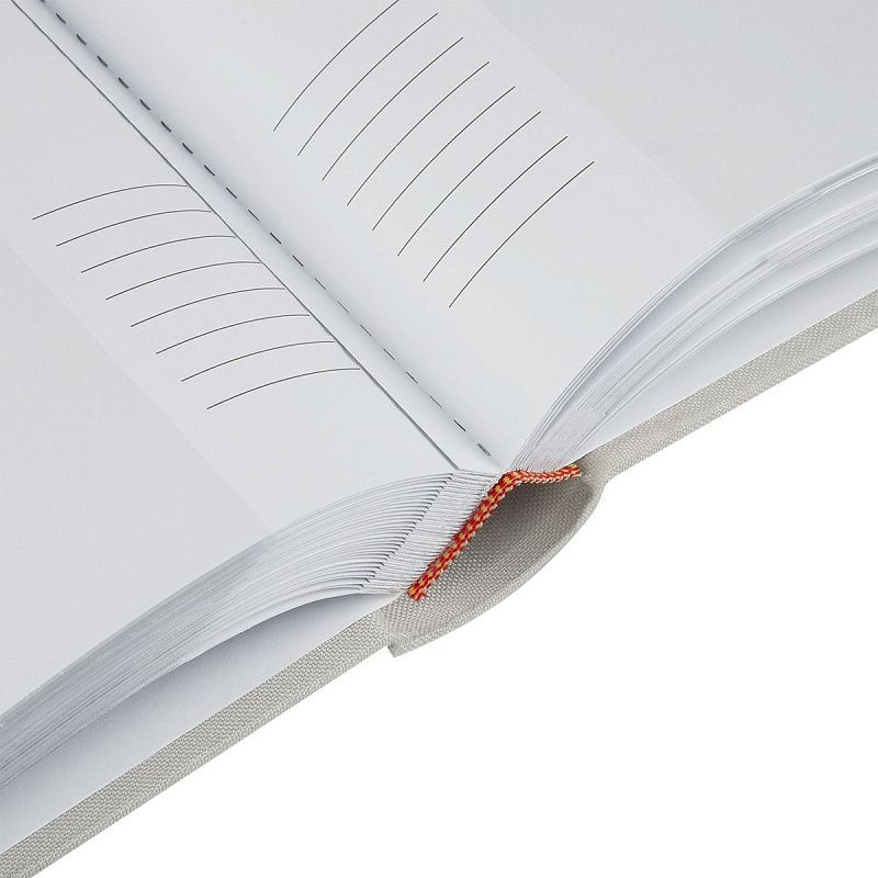 Фотоальбом 300 фото 10*15см, ArtSpace "Gray", бумажные страницы, ткань с окном