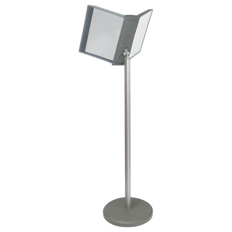 Демосистема напольная OfficeSpace с 10 серыми панелями