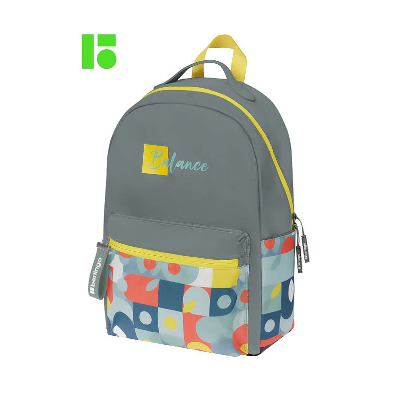 Рюкзак Berlingo "Balance" 41*28*16см, 1 отделение, 3 кармана, уплотненная спинка 
