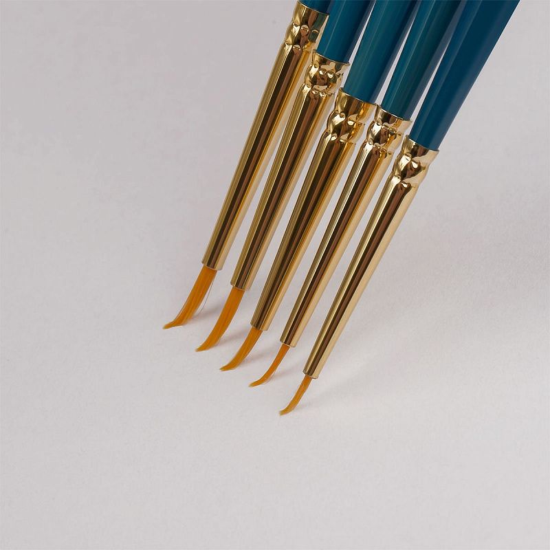 Кисть художественная синтетика Гамма "Галерея", круглая №2/0, короткая ручка