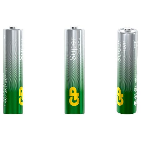 Батарейка GP Super G-Tech AAA (LR03) 24A алкалиновая, SB50