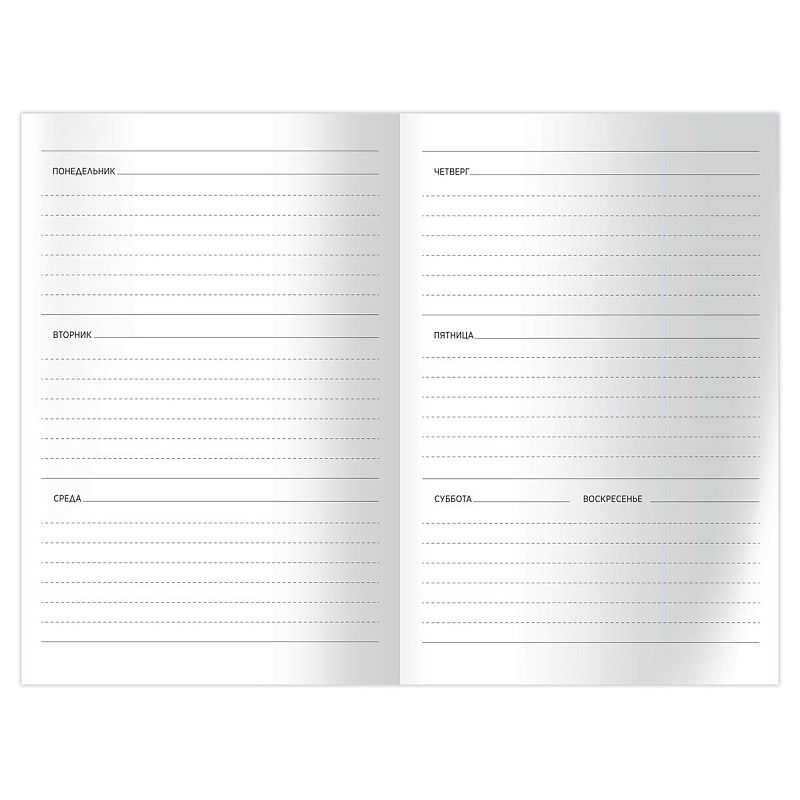 Записная книжка А6 64л. BG "Муза", матовая ламинация, тиснение фольгой, блок-еженедельник