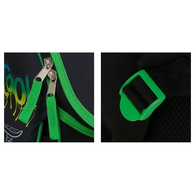 Ранец ArtSpace Junior "Skater" 37*28*21см, 1 отделение, 3 кармана, анатомическая спинка 