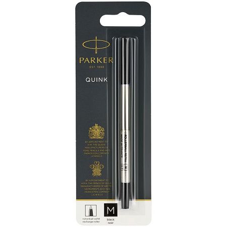 Стержень для роллера Parker "Refill Roller Ball" черный, 0,7мм, блистер 
