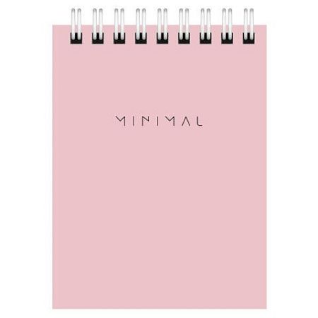 Блокнот МАЛЫЙ ФОРМАТ А7 75х105 мм, 40 л., гребень, картон, клетка, BRAUBERG "Minimal Pastel", 116431