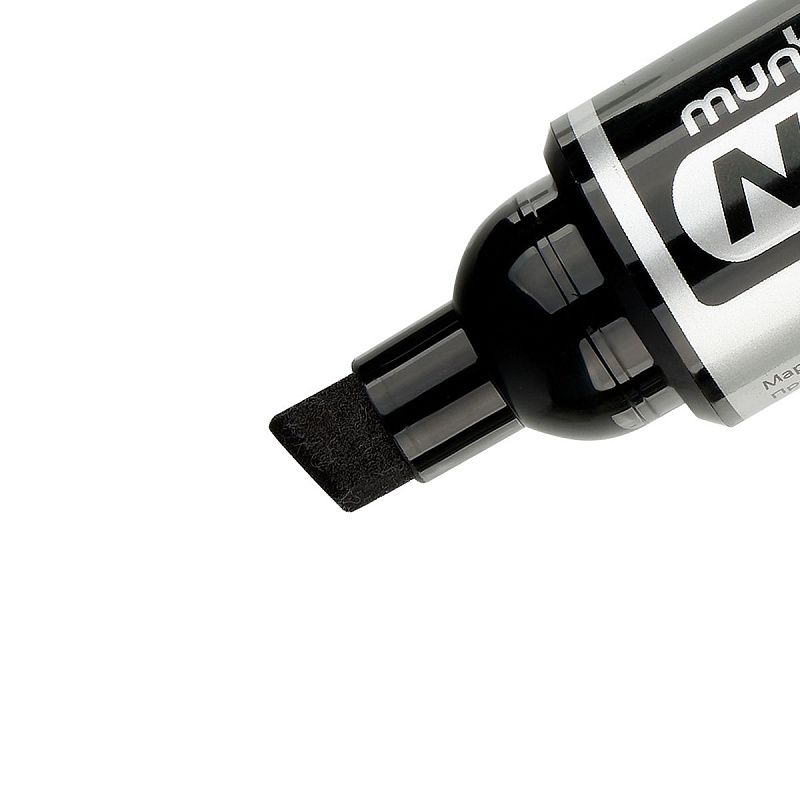 Маркер перманентный промышленный MunHwa «Nex-Pro Oil Magic» черный, скошенный, 7мм 