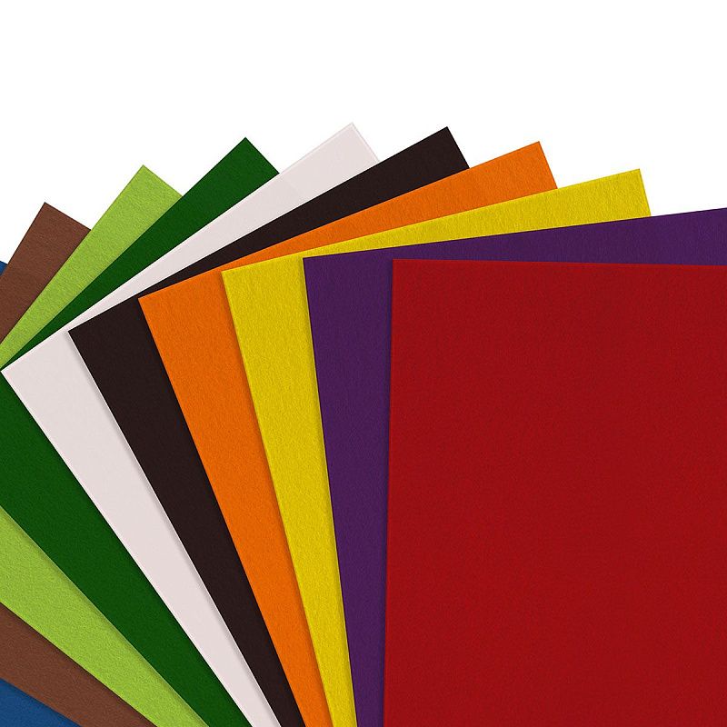 Фетр Мульти-Пульти, А4, 10л., 10цв., 1мм