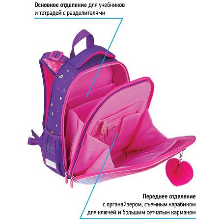 Ранец Berlingo Expert "Husky boy" 37*28*16см, 2 отделения, 2 кармана, анатомическая спинка 
