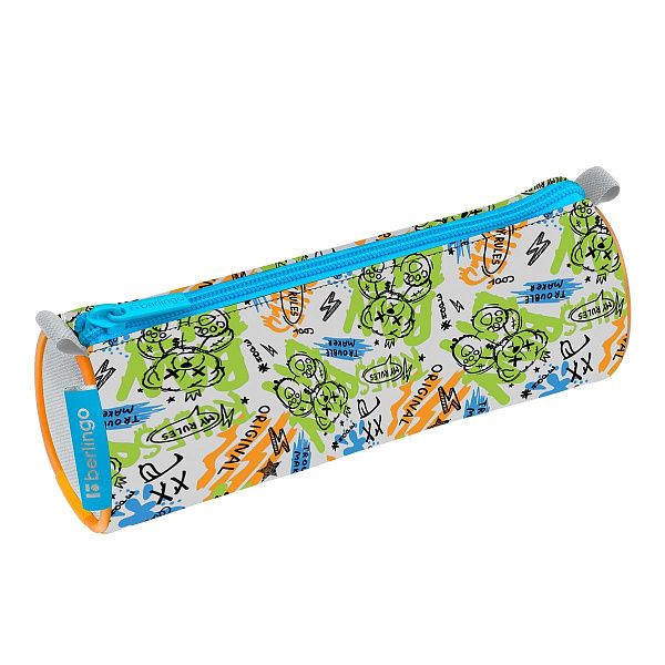 Пенал-тубус 1 отделение, 210*60 Berlingo "Stay cool", полиэстер