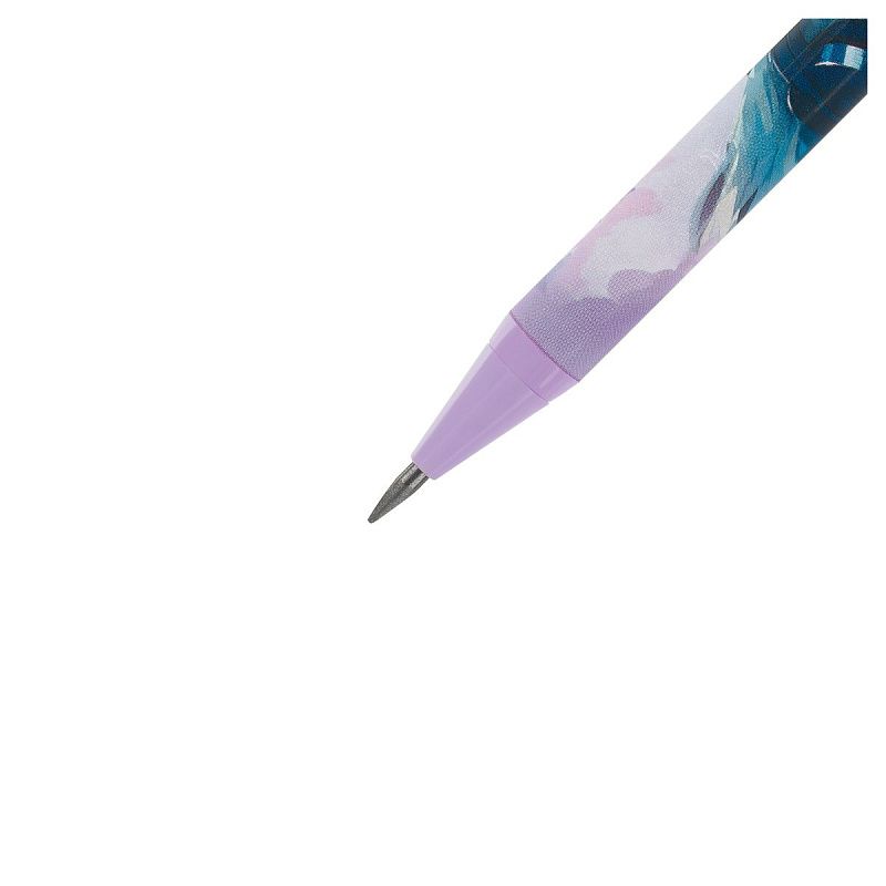 Карандаш механический MESHU "Kawaii", печать на корпусе, 2,0мм, софт-тач, ассорти, с точилкой для грифеля 