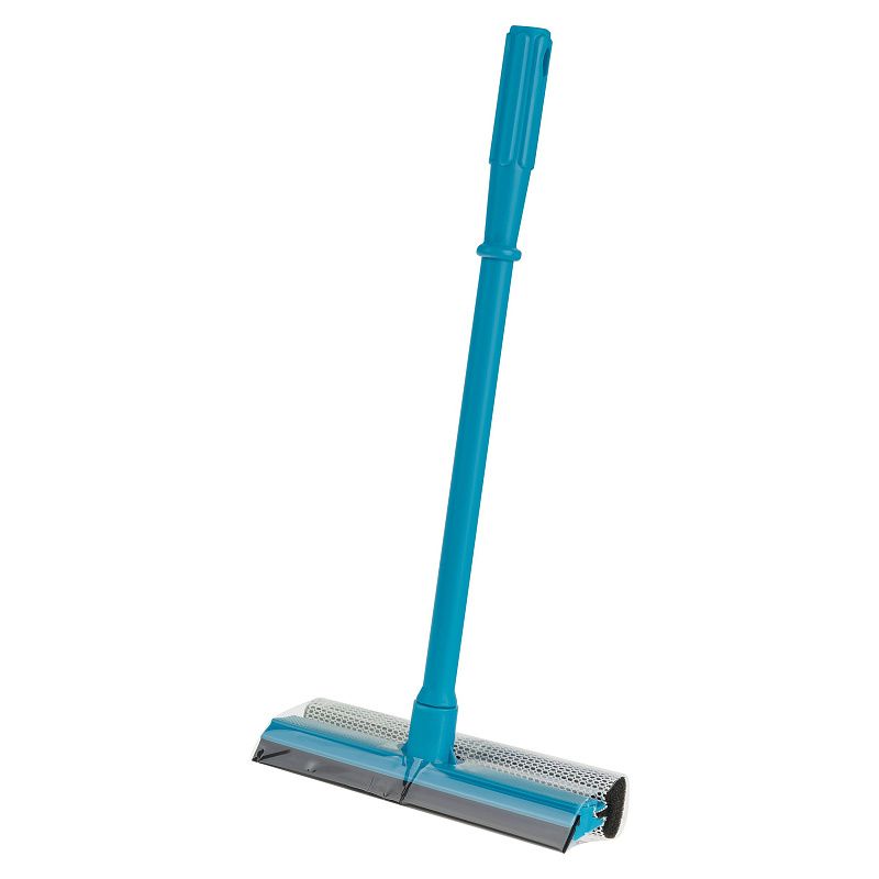 Стекломойка VEGA, пластиковая ручка 40см, рабочая часть 20см (стяжка, губка, ручка)