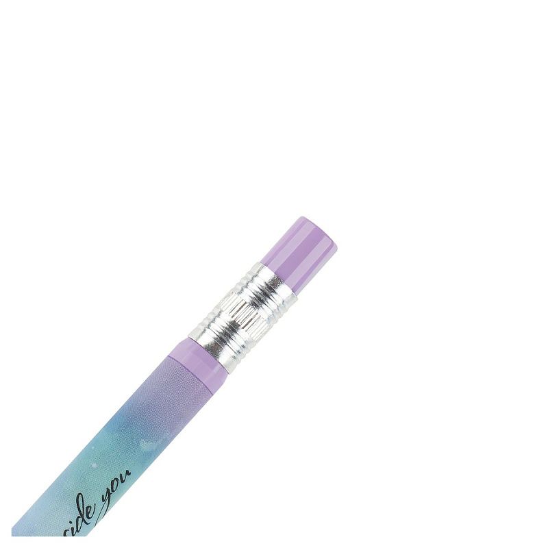 Карандаш механический MESHU "Kawaii", печать на корпусе, 2,0мм, софт-тач, ассорти, с точилкой для грифеля 