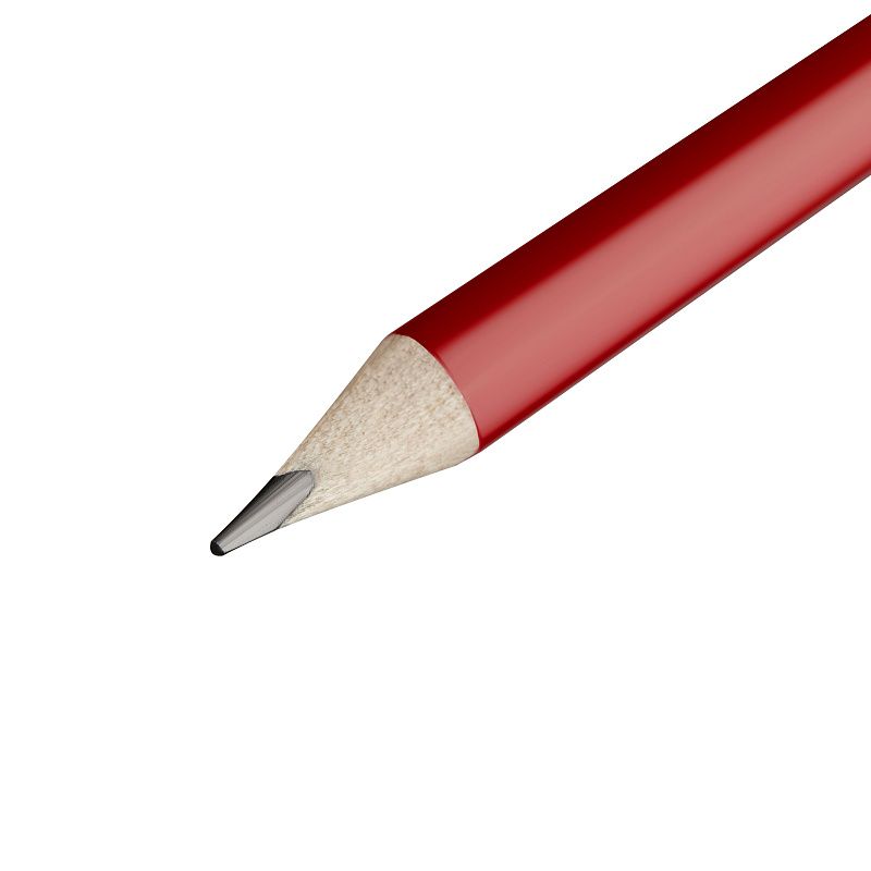 Карандаш ч/г Красин "Мотивирующие фразы" ТМ, трехгран., заточен., корпус красный 