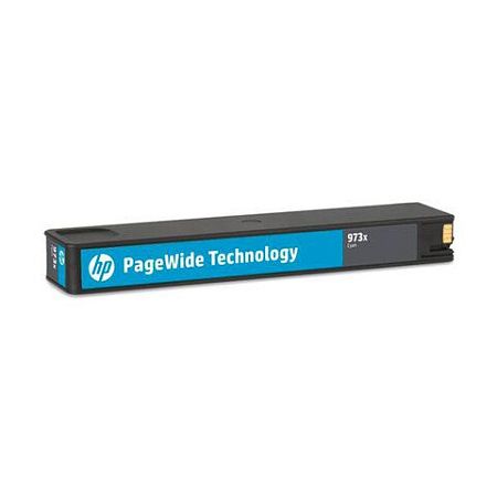 Картридж струйный HP (F6T81AE) PW Pro 477dw/452dw, №973X, голубой, увеличенный ресурс 7000 страниц, оригинальный 