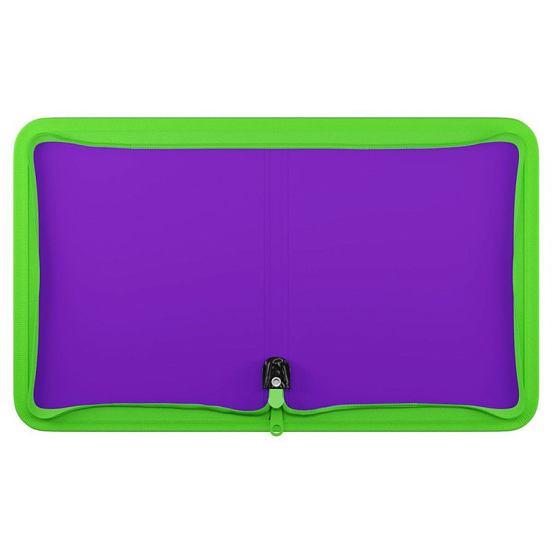 Папка на молнии Berlingo "Your Way" А5+, 600мкм, фиолетовая 