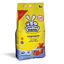 картинка Стиральный порошок для всех типов стирки 9 кг, УШАСТЫЙ НЯНЬ, 10168, 01016 от магазина