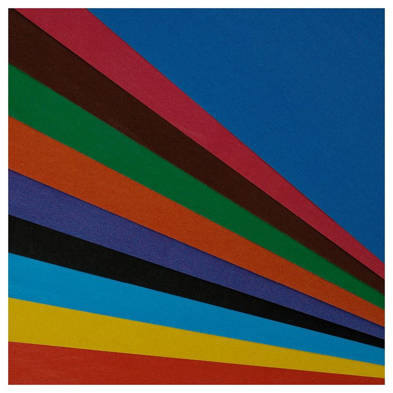 Цветная бумага мелованная А4, Мульти-Пульти, 10л., 10цв., в папке, "Приключения Енота"