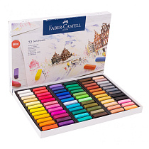 Пастель Faber-Castell "Soft pastels", 72 цвета, мини, картон. упаковка