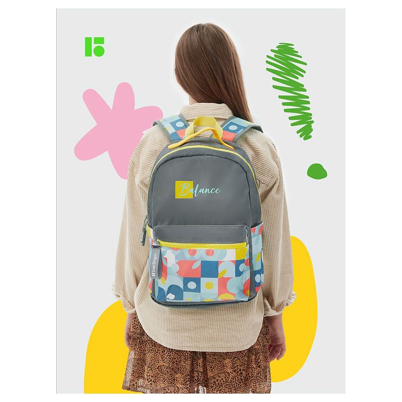 Рюкзак Berlingo "Balance" 41*28*16см, 1 отделение, 3 кармана, уплотненная спинка 