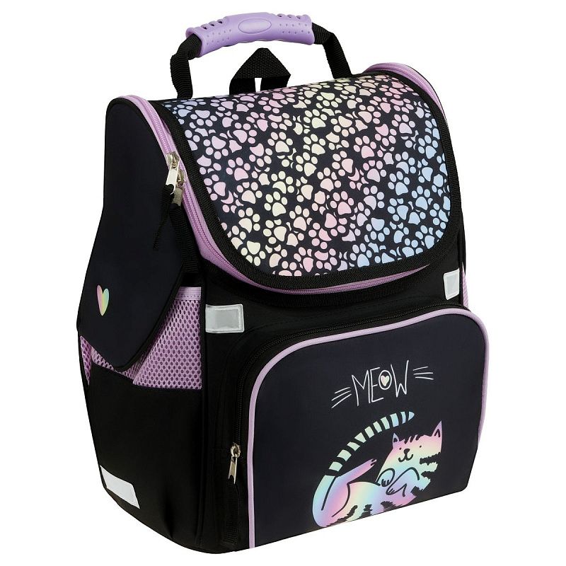 Ранец ArtSpace Junior "Meow" 37*28*21см, 1 отделение, 3 кармана, анатомическая спинка