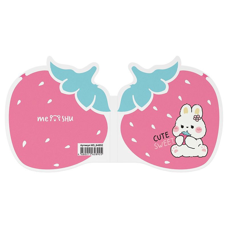 Флажки-закладки и самоклеящиеся блоки в наборе MESHU "Cute Sweet", 20л., европодвес