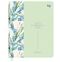 Дневник 1-11 кл. 48л. (Лайт) BG "Flower Garden", иск. кожа, тиснение фольгой, печать, ляссе