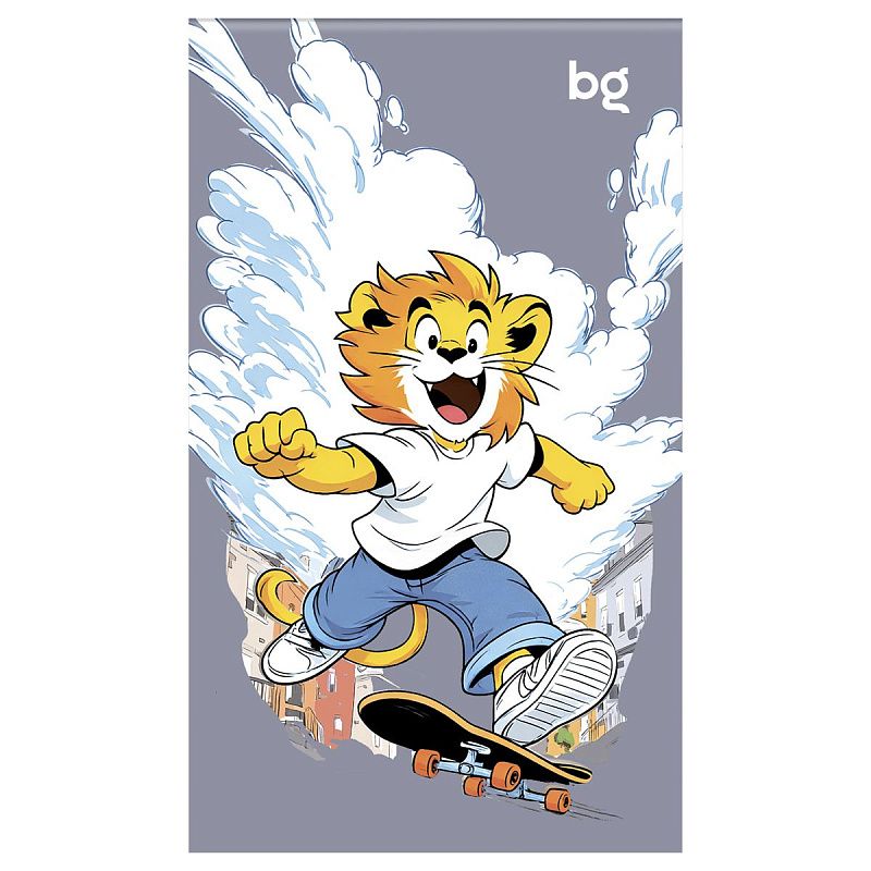 Блокнот А7 48л. на склейке BG "В движении"