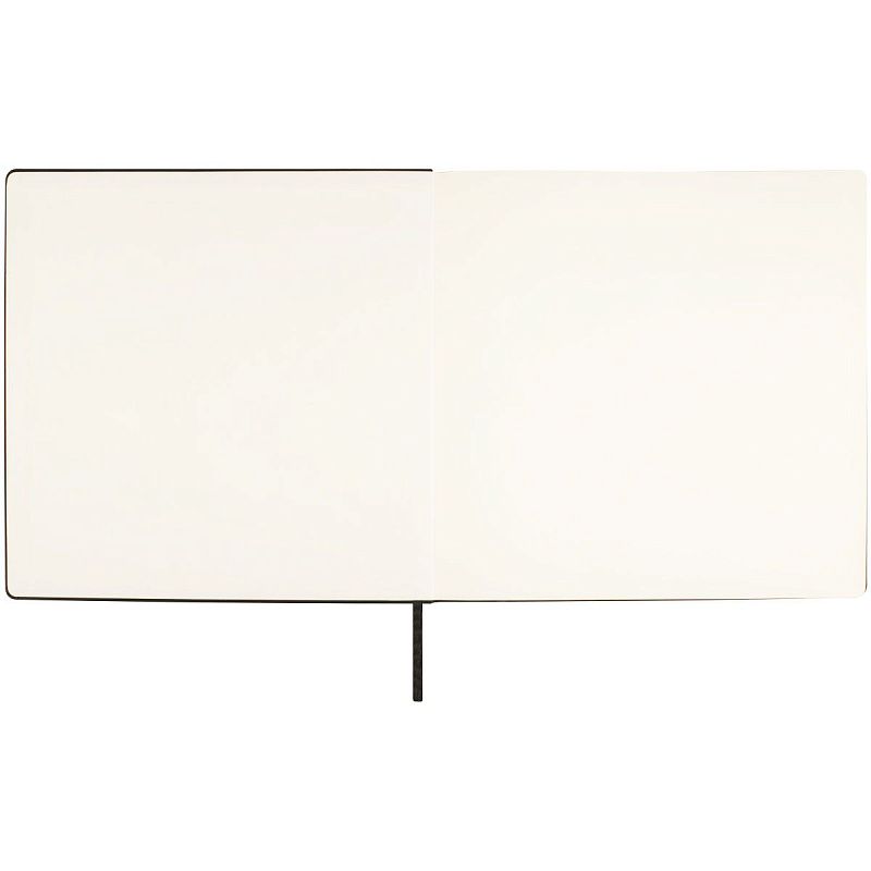 Скетчбук 80л., 300*300 Гамма "Студия", черный, твердая обложка, на резинке, слоновая кость, 140г/м2