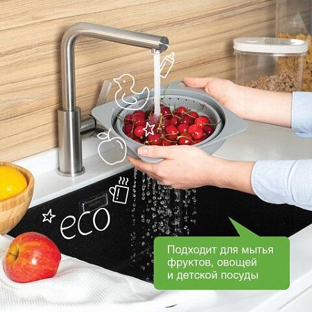 Гель для мытья посуды антибактериальный 5 л, SYNERGETIC "Лимон", 103500 