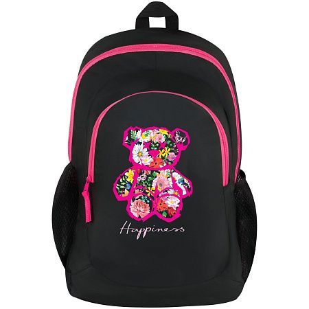 Рюкзак ArtSpace Classic "Bear", 40*29*18см, 2 отделения, 2 кармана, PU покрытие, уплотн. спинка 