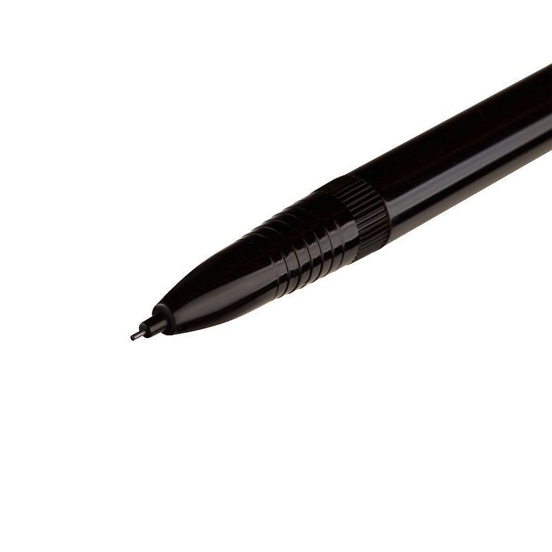 Карандаш механический OfficeSpace 0,5мм, с ластиком, черный 