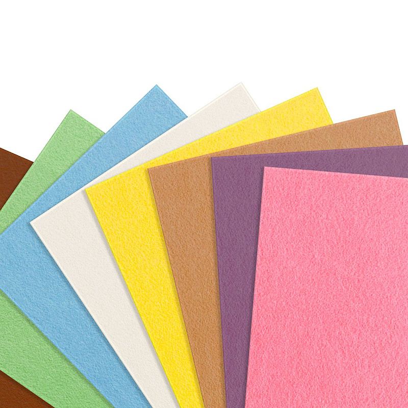 Фетр Мульти-Пульти, А4, 8л., 8цв., 2мм